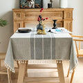Pahajim Striped Tablecloth Rectangle by Pahajim