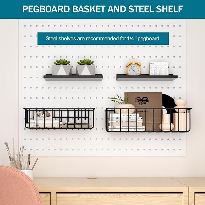 Peg Board Accessories Kit, Pegboard Hooks Assortment - Image 4