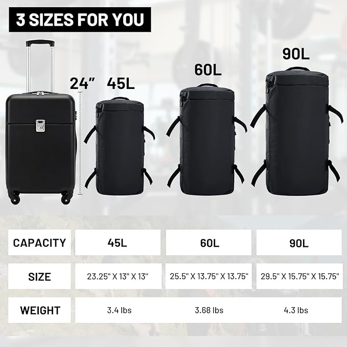 MIER Large Duffel Backpack Sports Gym Bag - Image 6