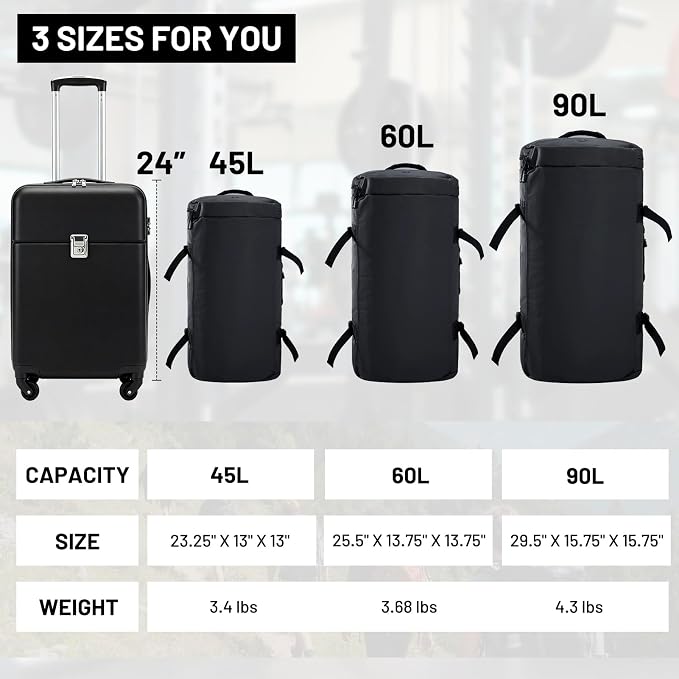 MIER Large Duffel Backpack Sports Gym Bag - Image 6