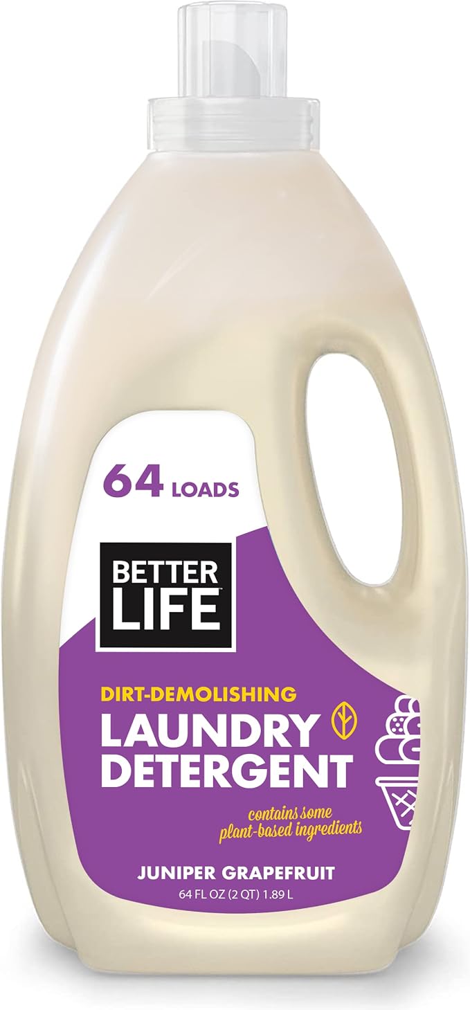 Better Life Natural Concentrated Laundry DetergeJuniper Grapefruit, 64 loads by BetterLife
