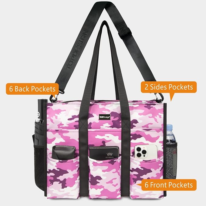 TOPDesign Utility Water Resistant Tote Bag - Image 4