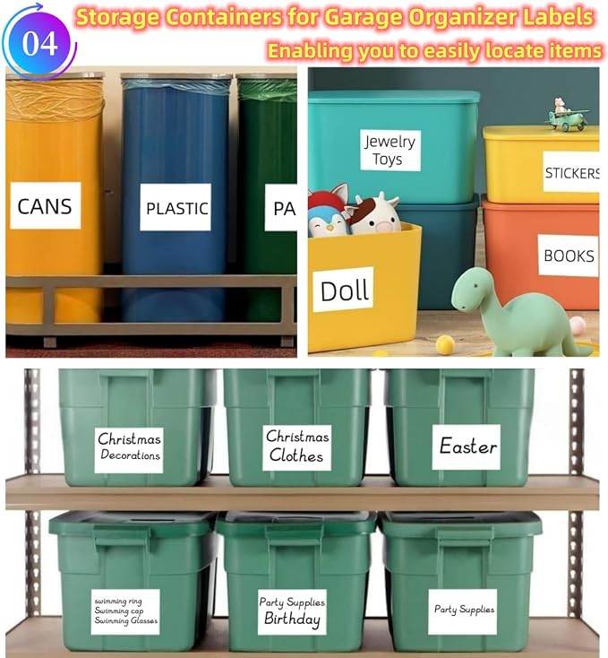 Removable Stickers Labels 5" x 3" 120 Large Moving Labels - Image 5