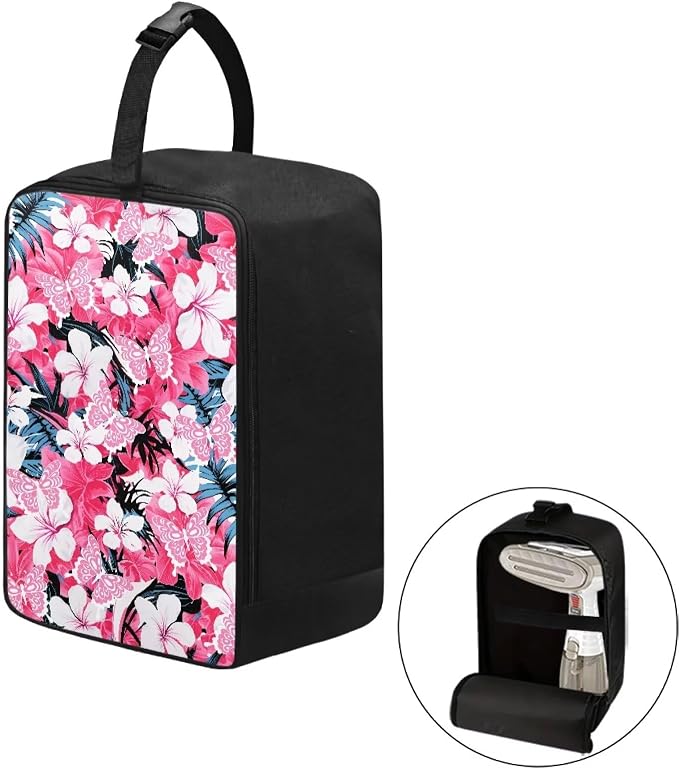 Portable Steamer Iron Storage Bag Egg Flower Lightweight Travel Organizer Pouch - Image 2