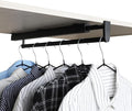 pull out closet rod valet rod closet pull out pants rack by BaiNong