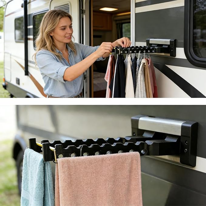 RV Clothes Drying Rack - Image 4