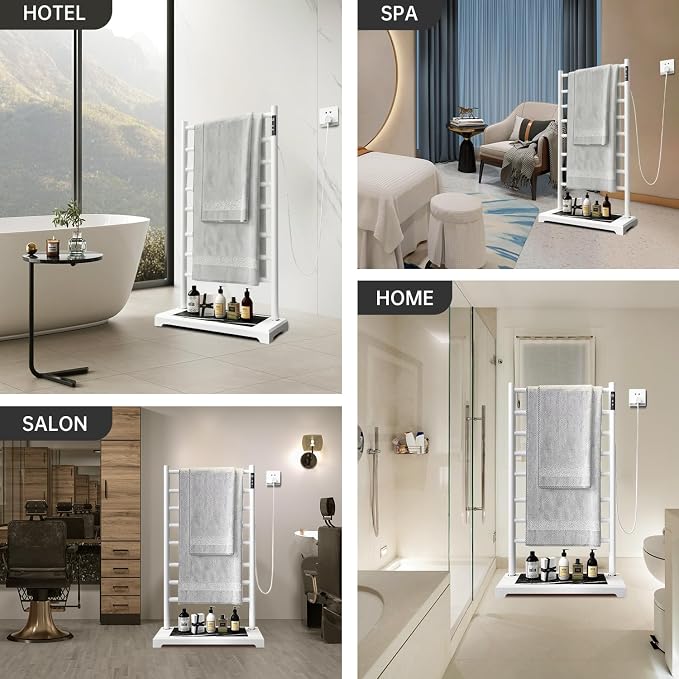 Freestanding Heated Towel Rack - Image 7
