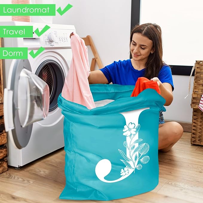 Sylfairy 2 Pack Extra Large Travel Laundry Bag, Dirty Clothes Organizer - Image 3