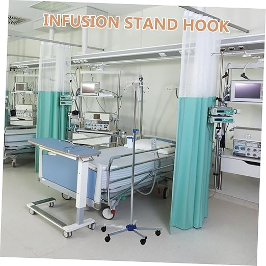 Infusion Rack Hanger Part Vertical Infusion Stand Hook Stainless Steel Abs - Image 6