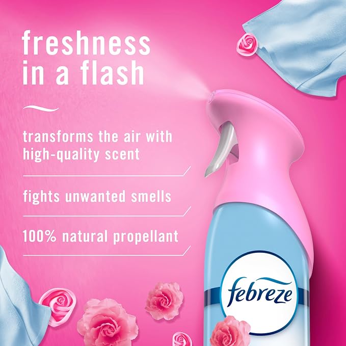 Febreze Air Mist Air Freshener Spray, Odor-Fighting Room Spray, Air Fresheners - Image 2