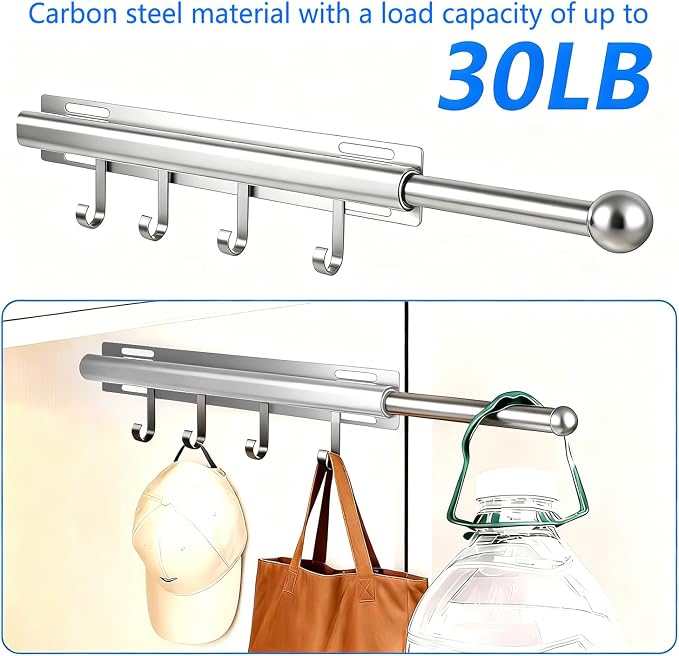 Valet Rod for Closets Pull Out - Image 6