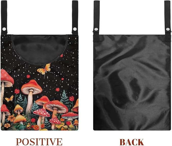 Mushroom Clothes Pin Hanging Bag Large Capacity Clothes Pin Bag - Image 7