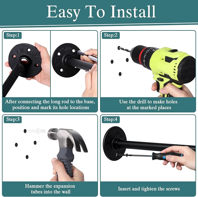 2 Set Plant Wall Hanger Rod - Image 5