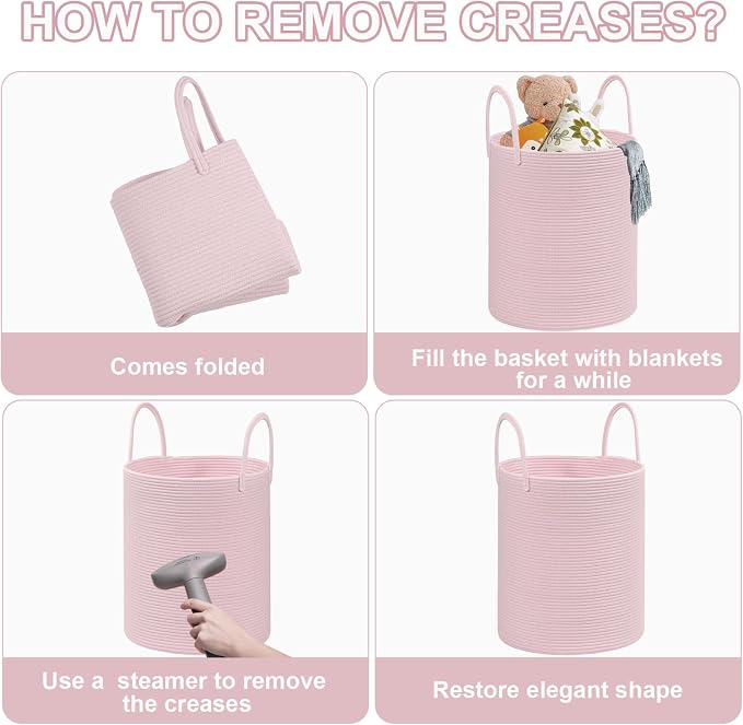 Cotton Rope Storage Basket - Image 7