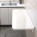 Wall Mounted Folding Table, Fold Down Floating Desk by Unknown