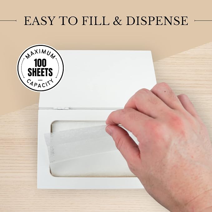 Farmhouse Dryer Sheet Dispenser/Holder Box - Image 5