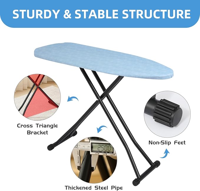 Ironing Board Adjustable Height Folding Ironing Board - Image 3