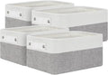 Bidtakay Small Storage Baskets for Organizing Fabric Storage Bins for Baby by BidtakayBaskets