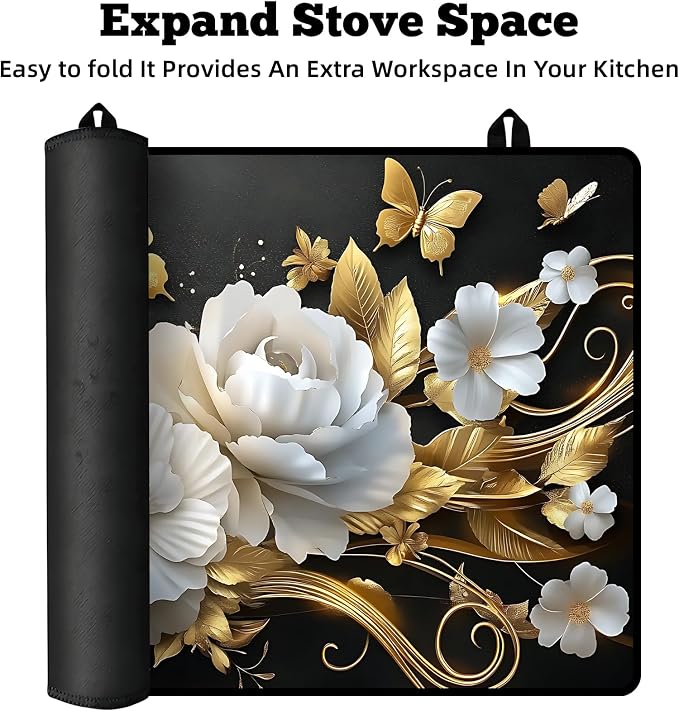 Multi-Design Stove Top Cover for Glass/Electric Stoves - Image 6