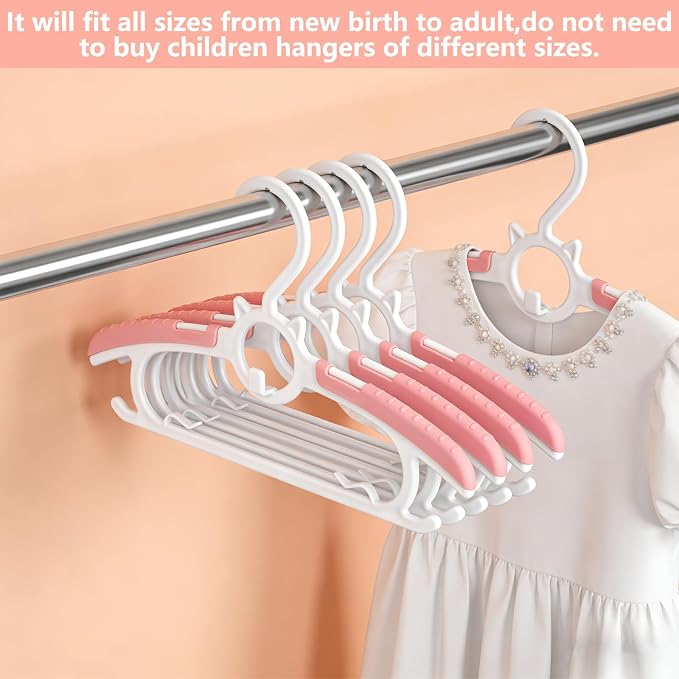 JSF Baby Hangers, 30 Pack Baby Clothes Hangers - Image 6