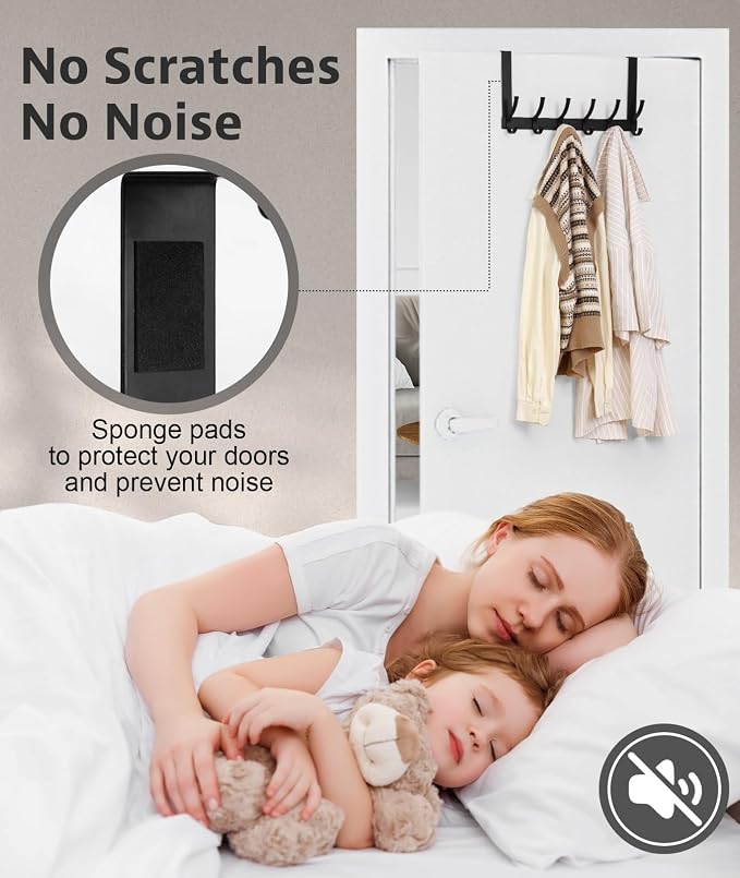Over The Door Hooks, Door Hanger Hooks - Image 3