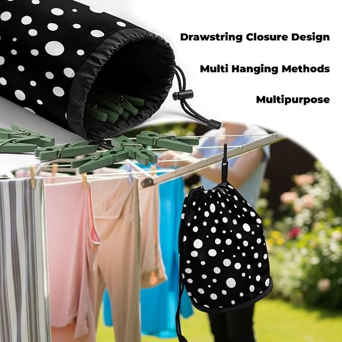 Large Capacity Clothespin Bag - Image 6