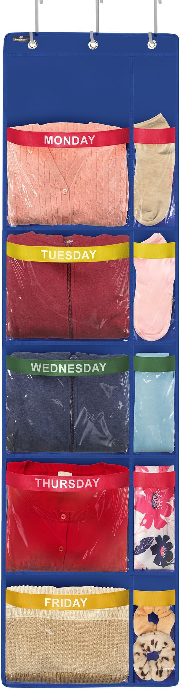 Over the Door Weekly Clothes Organizer - Image 6