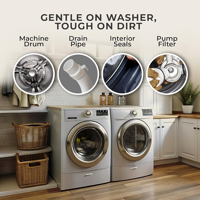 Washing Machine Cleaner Tablets – Deep Clean Washer Descale, Laundry Tub - Image 7
