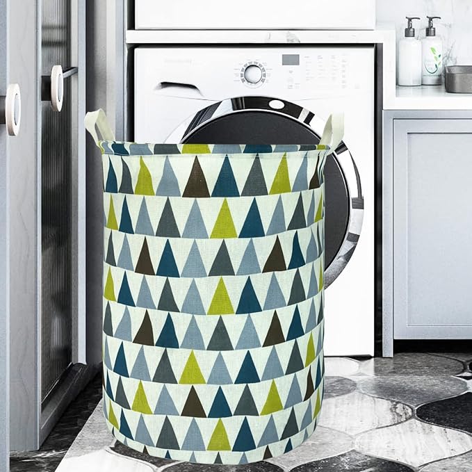 Merdes 19.7’’ Waterproof Foldable Laundry Hamper, Dirty Clothes Laundry Basket - Image 2
