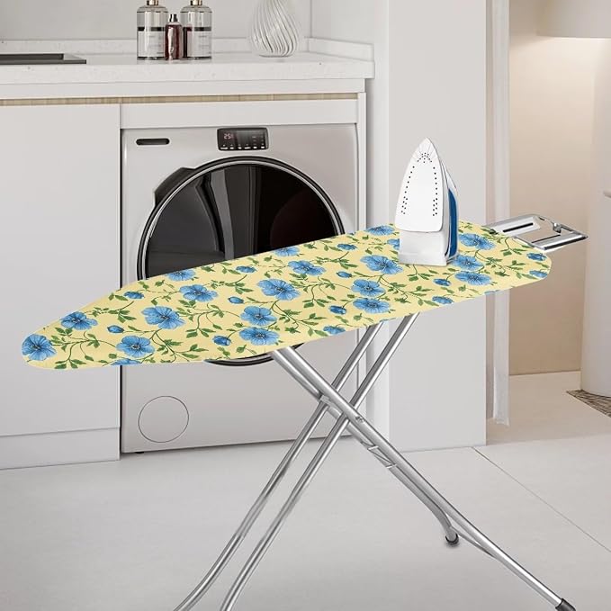 Blue Floral Ironing Board Cover Standard Ironing Board Full Size - Image 2