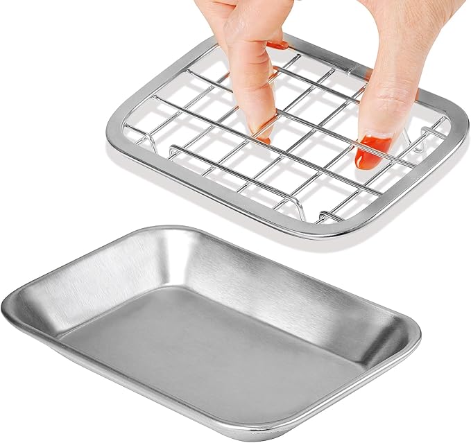 SheeChung Kitchen and Bathroom Soap Dish Tray by SheeChung