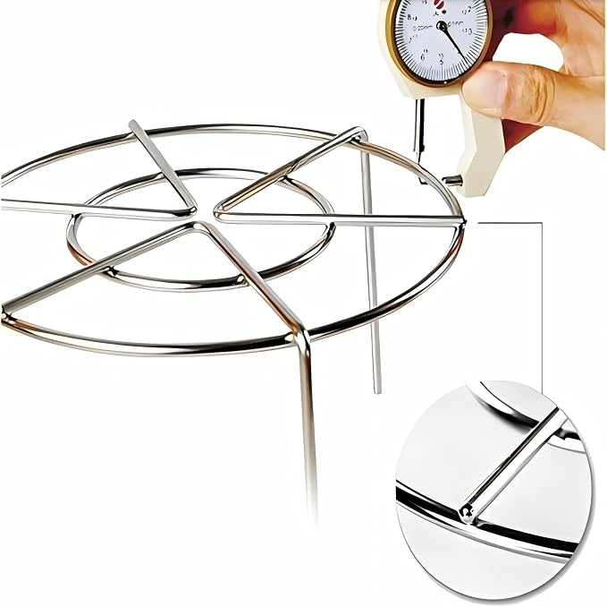 Steam Rack, Steaming Rack Stand, Steamer Basket, Heavy Duty Stainless Steel - Image 3