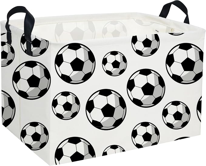 Rectangular Soccer Basket, Easter Baskets by Sanjiaofen