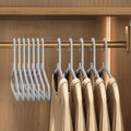 Velvet Hangers 10 Pack Non Slip Shoulders Strong Space Saving Household Clothes by Unknown