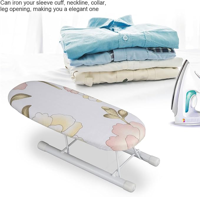 Foldable Mini Ironing Board, Space Saving Tabletop Ironing Board, Sleeve Cuffs - Image 5