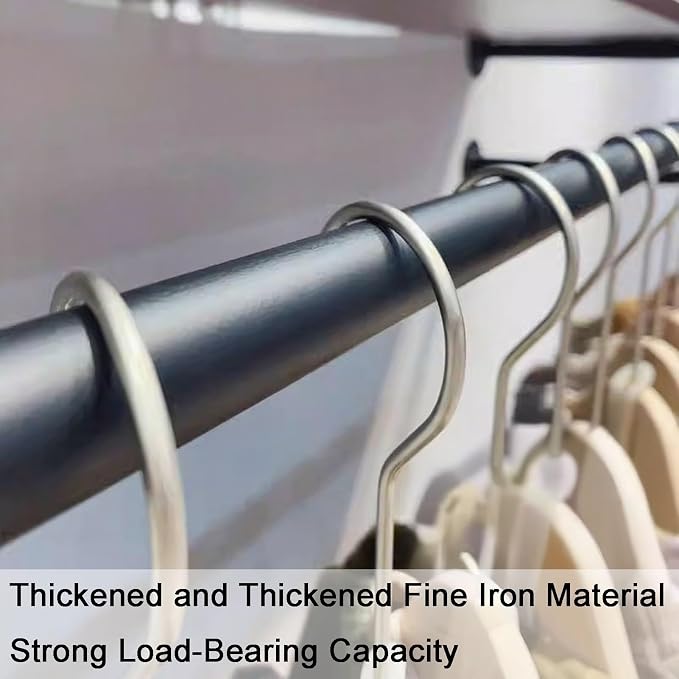 Wall-Mounted Garment Rack, Boutique Clothing Stores Display Closet Rod - Image 5