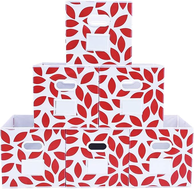 MAX Houser Fabric Storage Bins Cubes Baskets Containers by MAXHouser