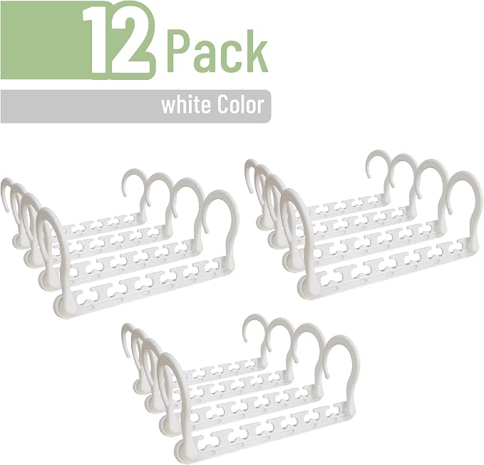 Mr. Pen- Space Saving Hangers for Clothes, Plastic Multi Clothes Hangers Space - Image 2