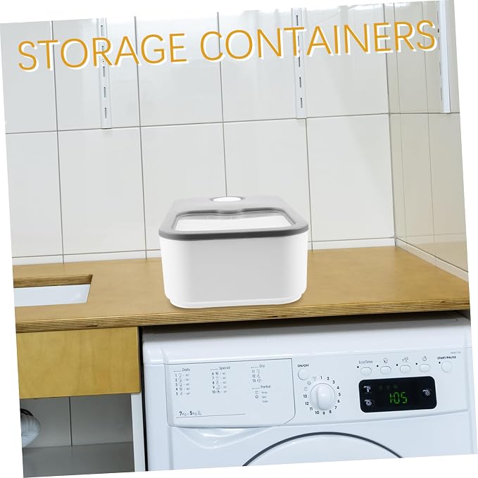 DOITOOL Laundry Detergent Holder Sliding Lid Stylish Container - Image 7