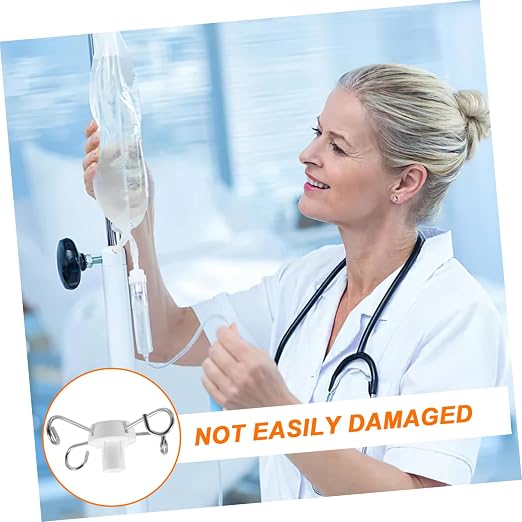 Stainless Steel Hook Infusion Stand Accessory Sturdy Infusion Rack Hanger - Image 4
