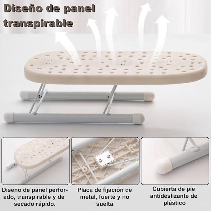 Tabletop Ironing Board with Folding Legs, Foldable Space-Saving Mini Ironing - Image 6