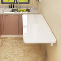 Wall-Mounted Drop Leaf Table, Folding Wall Desk, Wall Mounted Folding Table by Unknown