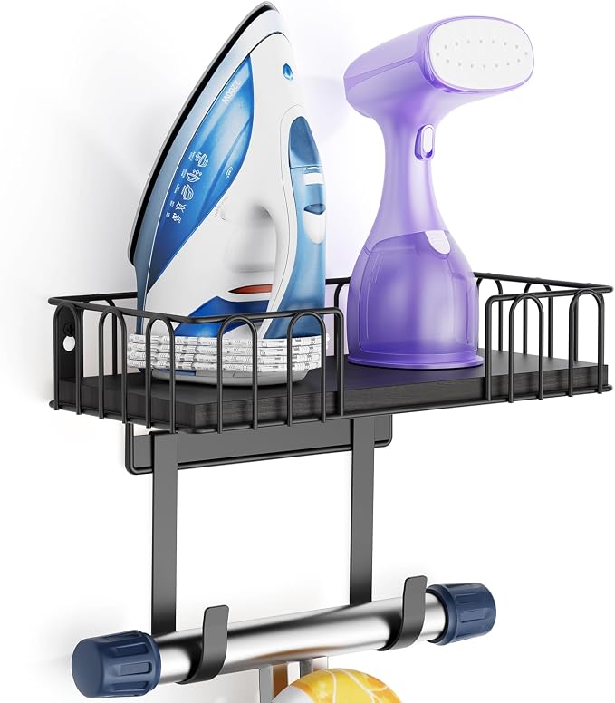 ORLESS Ironing Board Hanger Metal Wall Mount Iron and Ironing Board Holder by Unknown