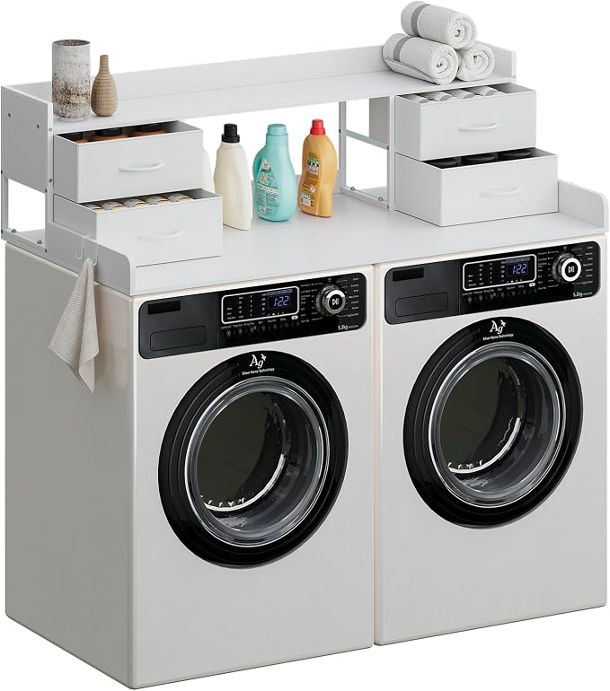 3-Tier Washer and Dryer Countertop by PulseFay