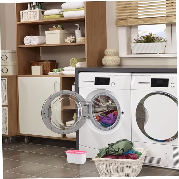 Laundry Holder with Lid Compact Storage Container - Image 5