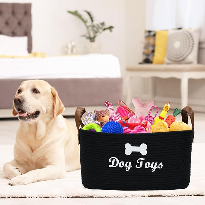 Geyecete X-Large Cotton Rope Dog Basket - Image 7