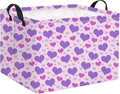 Rectangular Valentines Basket for Women Girls Storage Bin Organizer Box Shelf by TIBAOLOVER