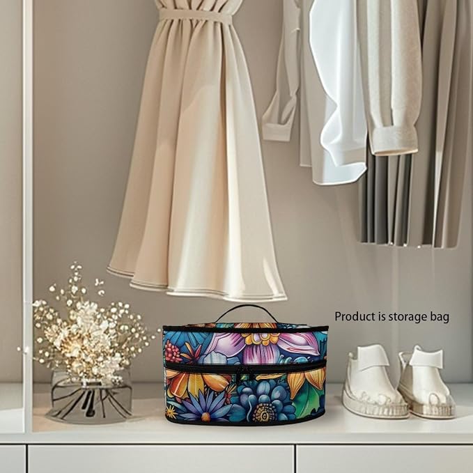 Mandala Iron Storage Case, Lightweight Foldable Steam Iron Case Bag - Image 4
