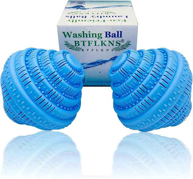 Eco-Friendly Laundry Balls, Super Soft Shell Doesn't Hurt Clothes, Advanced by BTFLKNS