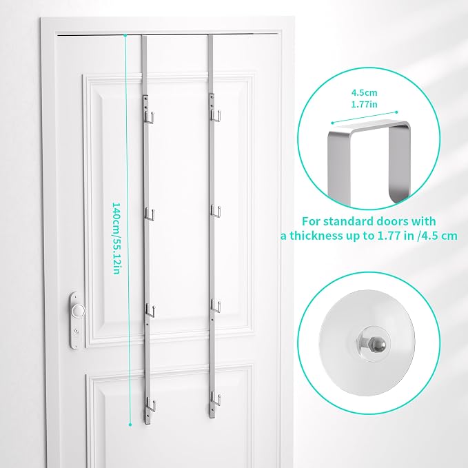 HapiRm Over Door Hat Rack - Image 7
